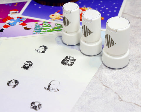 Custom Face Stamp, Pet Stamp, Portrait Stamp, Personalized Clothing Label Stamp