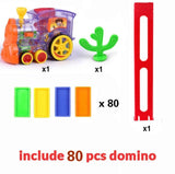 Electric Automatic Laying Domino Blocks Train Toys Gift