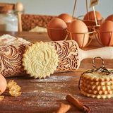 Snow Flack - Embossing Rolling Pin