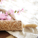 Floral Traditional - Embossing Rolling Pin